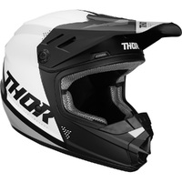 Thor Helmet Yth Sector Black/White SM