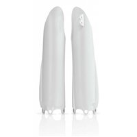 Acerbis Fork Covers Yamaha YZ 08-14 YZF 08-09 White