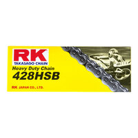 RK 428H x 104L Heavy Duty Motorcycle Chain For Honda CT110 Postie Bike 12-481-104
