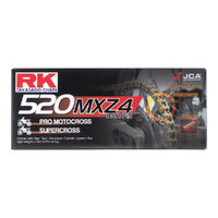 RK 520MXZ x 120L MX Race Motorcycle Chain 12-52M-120