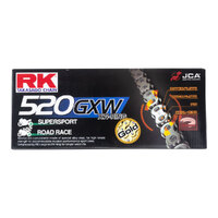 RK 520GXW x 120L XW Ring Motorcycle Chain Gold RL 12-52W-120GD