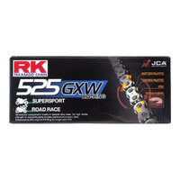 RK 525GXW x 120L XW Ring Motorcycle Chain RL 12-55W-120