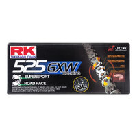 RK 525GXW x 120L XW Ring Motorcycle Chain Black RL 12-55W-120BL