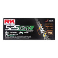 RK 525XSO x 112L X Ring Motorcycle Chain RL 12-55X-112