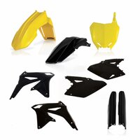Acerbis Complete Plastics Kit Suzuki RMZ450 08-17 Yellow Black