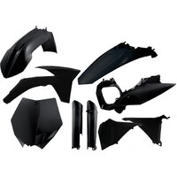 Acerbis Complete Plastics Kit KTM SX 2012 SXF 11-12 Black