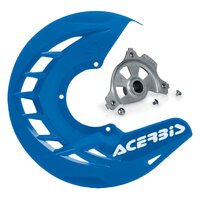 Acerbis X-Brake Disc Cover & Mount Blue Yamaha YZF 14-23