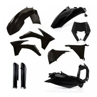 Acerbis Complete Plastics Kit KTM EXC EXC-F 12-13 Black