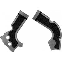Acerbis X-Grip Frame Guards CRF250 14-17 450 13-16 Silver-Blk