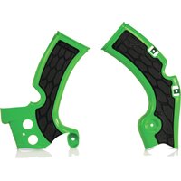 Acerbis X-Grip Frame Guards KX450F 09-18 Green-Black