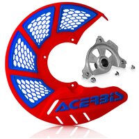 Acerbis X-Brake 2.0 Disc Cover & Mount Red Blue Yamaha YZF 14-23