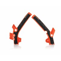Acerbis X-Grip Frame Guards KTM 85SX 13-17 Orange-Black