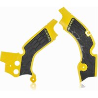 Acerbis X-Grip Frame Guards RMZ450 08-17 Yellow-Black