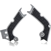 Acerbis X-Grip Frame Guards CRF250 18-19 450 17-18 Silver-Blk