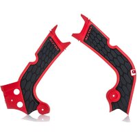 Acerbis X-Grip Frame Guards CRF250 18-19 450 17-18 Red-Black