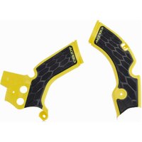 Acerbis X-Grip Frame Guards RMZ250 10-18 Yellow-Black