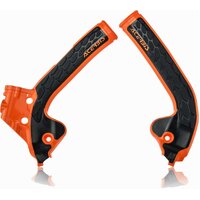 Acerbis X-Grip Frame Guards KTM 85SX 18-23 Orange-Black