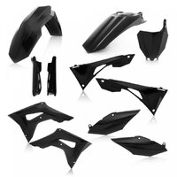 Acerbis Complete Plastics Kit Honda CRF250 19-21 450 19-20 Black