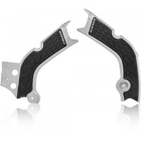 Acerbis X-Grip Frame Guards CRF250 20-21 450 19-20 Silver-Blk