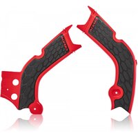 Acerbis X-Grip Frame Guards CRF250 20-21 450 19-20 Red-Black