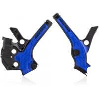 Acerbis X-Grip Frame Guards YZ65 18-23 YZ85 22-23 Black Blue