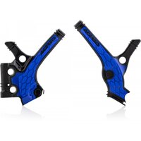 Acerbis X-Grip Frame Guards YZ85 19-21 Black Blue