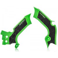 Acerbis X-Grip Frame Guards KX250F 21-23 450 19-23 Green Blk