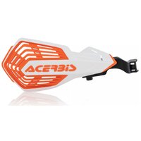 Acerbis Handguards K-Future White Orange