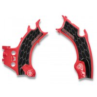 Acerbis X-Grip Frame Guards CRF250 22-23 450 21-23 Red-Blk