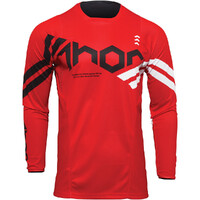 Thor Jersey Pulse Cube Red/Wht LG