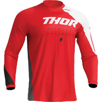 Thor Jersey Sector Edge Red/White MD