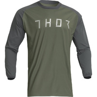 Thor Terrain Jersey Army/Charcoal LG