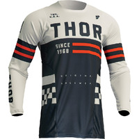 Thor Youth Pulse Jersey Combat Mid/White SM