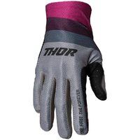 Thor Assist MTB Glove Gray/Purple 2XL