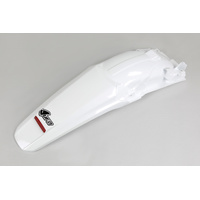 UFO Honda Rear Fender CRF250R X 04-16 (White) W/Led Tail Light