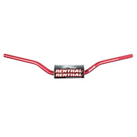 Renthal MX Handlebars 609 Fatbar Red 609-01-RD