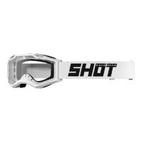 Shot MX Goggle Assault 2.0 Solid Wht Glossy