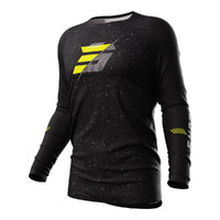 Shot MX Jersey Contact Speck Black/Neon Yellow S