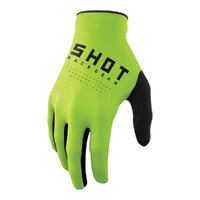 Shot MX Gloves Raw Green 9 M