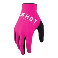 Shot MX Gloves Raw Pink 9 M