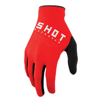 Shot MX Gloves Raw Red 8 S