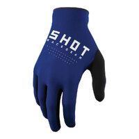 Shot MX Kids Gloves Raw Blue 8/9