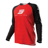 Shot MX Kids Jersey Raw Escape Red 4/5