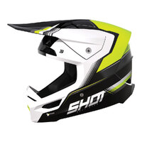 Shot MX Helmet Race Tracer Neon Yellow MIPS XS