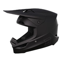 Shot MX Helmet Race Solid Black Matt MIPS S