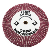 PRYME  6" Flap Wheel (320 Grit, 5/8" Center Hole)
