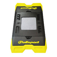 Polisport Foldable Bike Stand Mat With Absorbent Pad Suzuki Yellow/Black