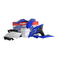 Polisport MX Complete Plastics Kit OEM 2010-Style Blue Yamaha YZ250F 2010-2013