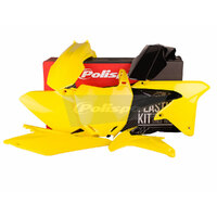 Polisport MX Complete Plastics Kit 2014 OEM Yellow Suzuki RMZ450 2008-2017
