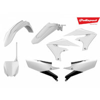 Polisport MX Complete Plastics Kit White Yamaha YZ250F 2019 YZ450F 2018-2020